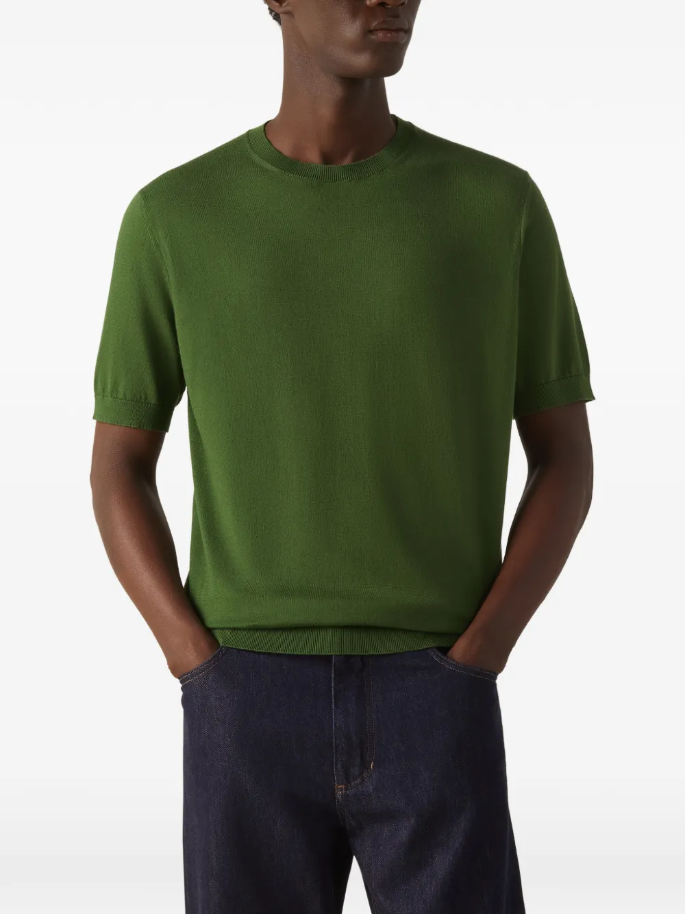 Zegna T-shirt Groen