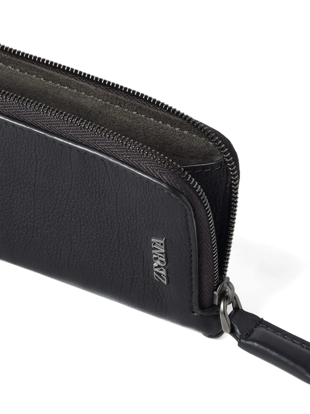 Zegna Secondskin pasjeshouder Blauw