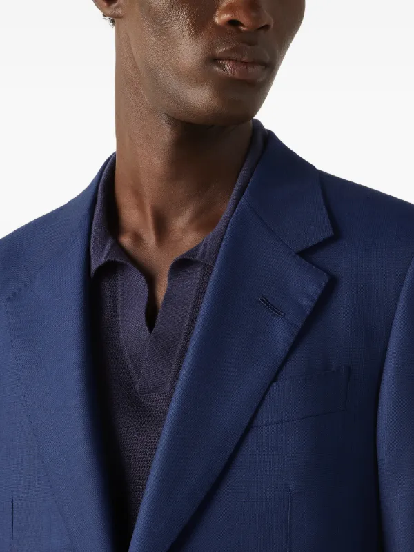 ゼニアクチュール☆CENTOVENTIMILAスーツ 7-54R 紺21L2N5 Navy Blue