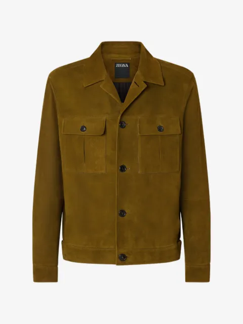 Zegna chest-pocket jacket