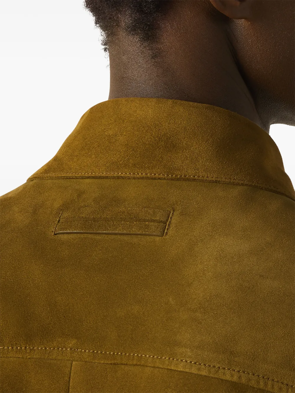 Zegna Jack met borstzak Bruin