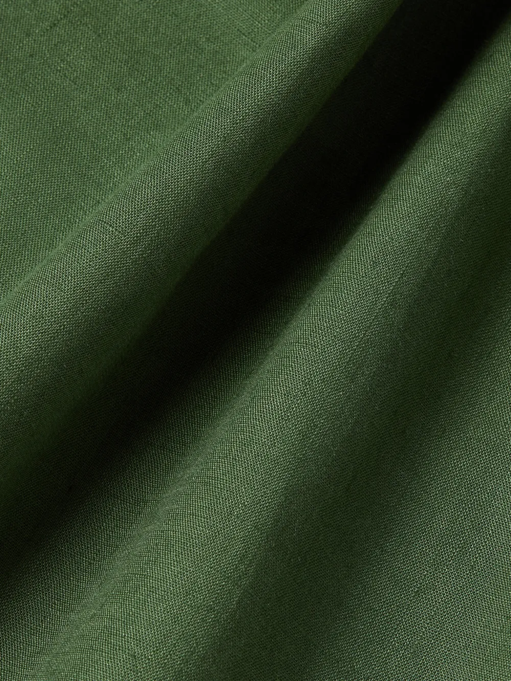 Zegna Oasi Lino gilet met rits Groen