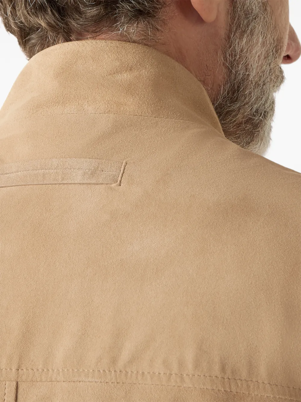 Zegna Il Conte jack met knopen Beige