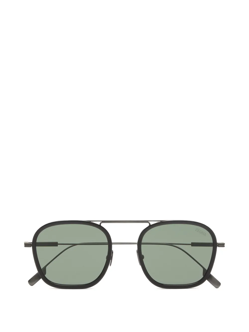 Zegna Orizzonte I Sonnenbrille aus Titan - Grau