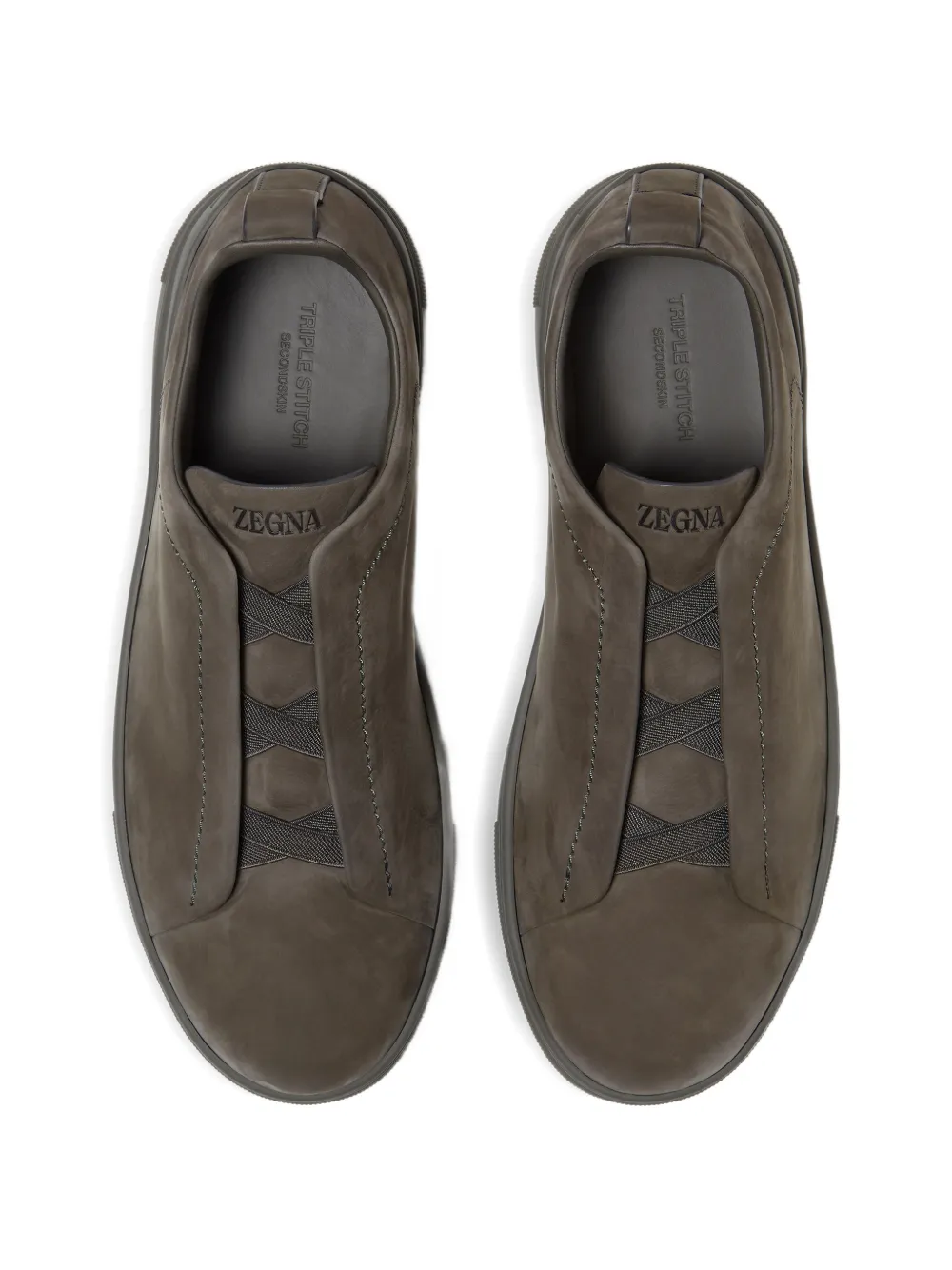 Zegna Triple-Stitch™ sneakers Grijs
