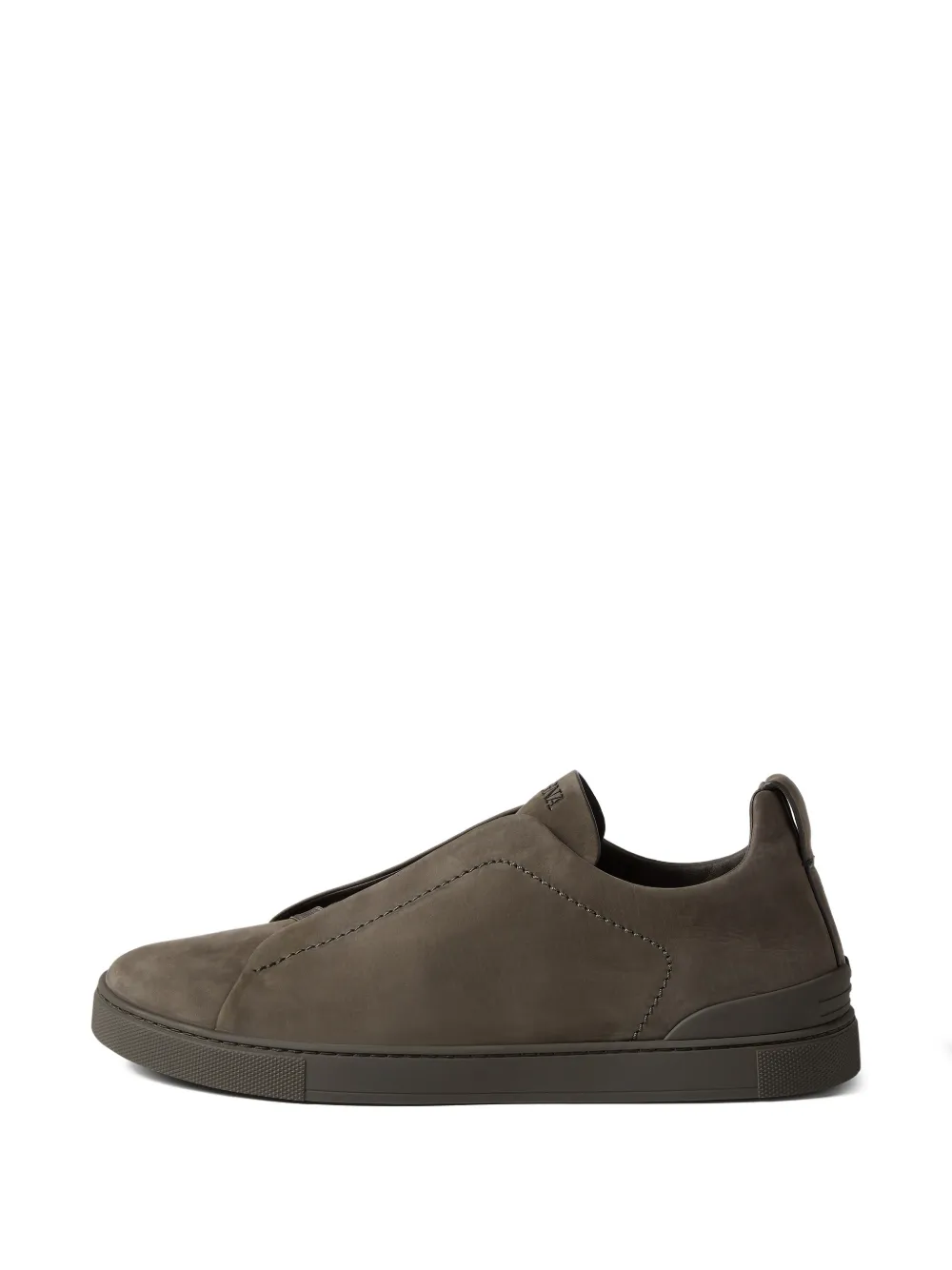 Zegna Triple-Stitch Sneakers - Grau