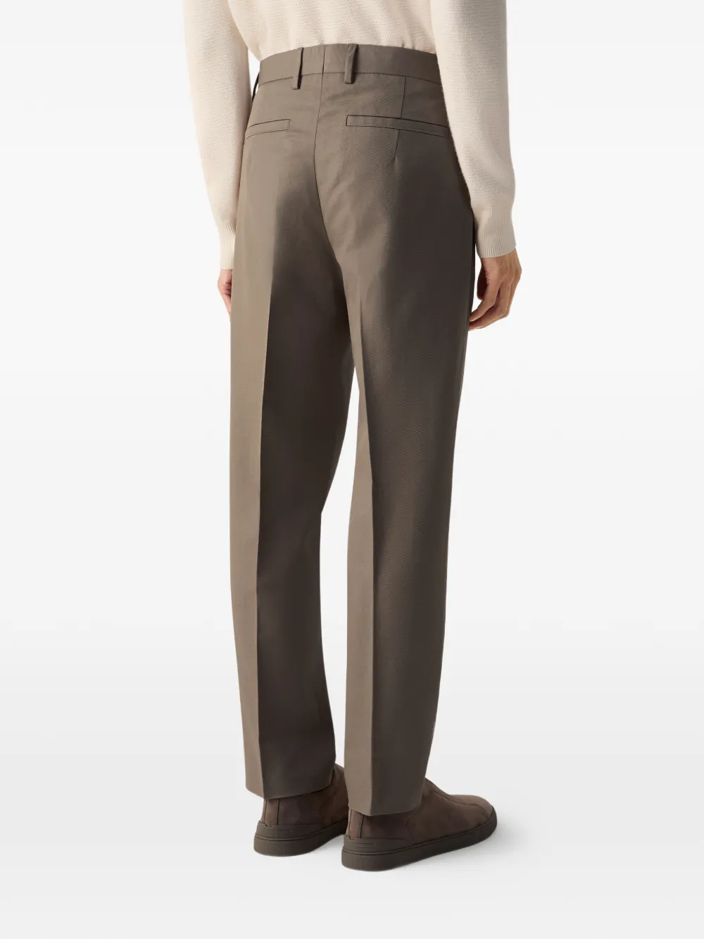 Zegna Plooibroek Grijs