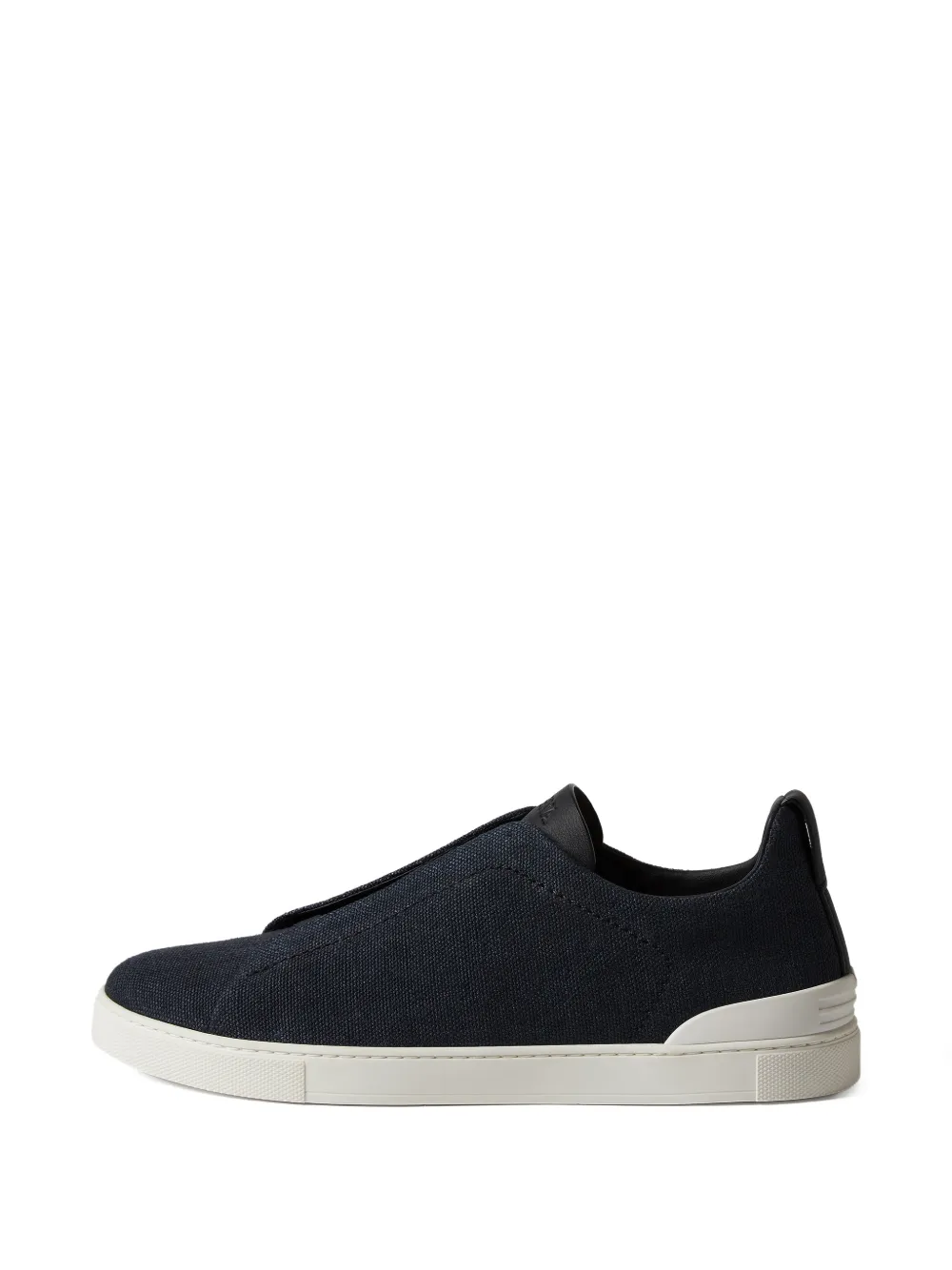 Zegna Triple-Stitch Sneakers - Blau