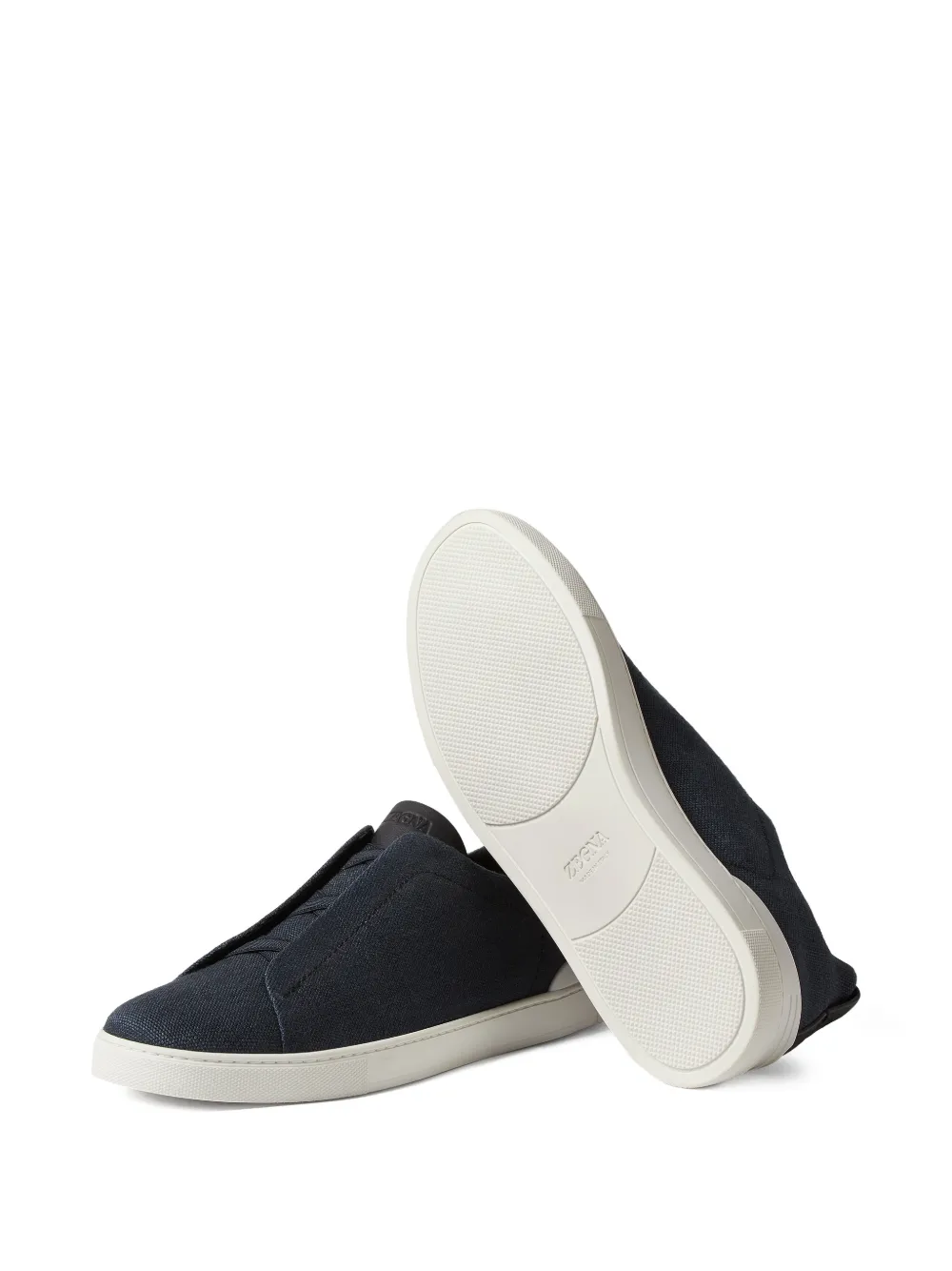 Zegna Triple-Stitch™ sneakers Blauw