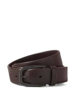 Zegna リバーシブル レザーベルト | ブラウン | FARFETCH JP