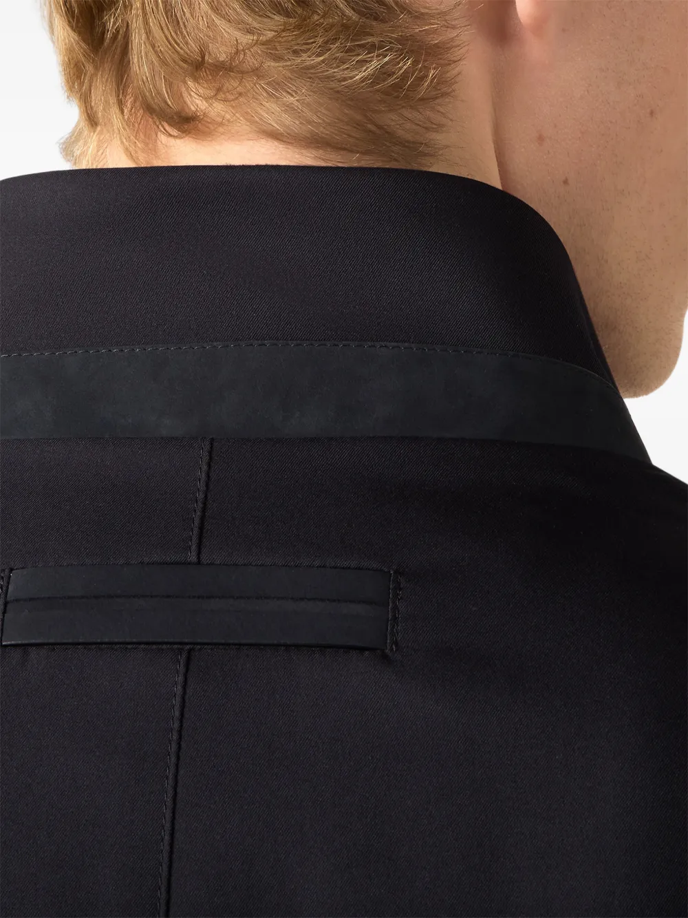 Zegna Jack met borstzak Blauw