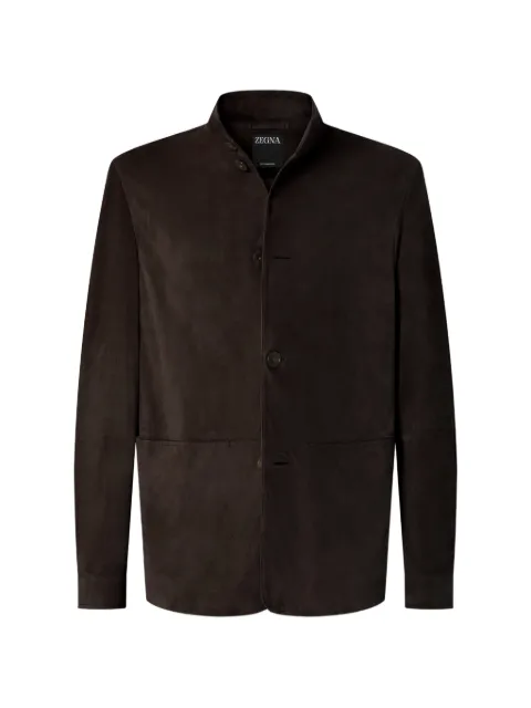 Zegna Oasi stand-collar jacket