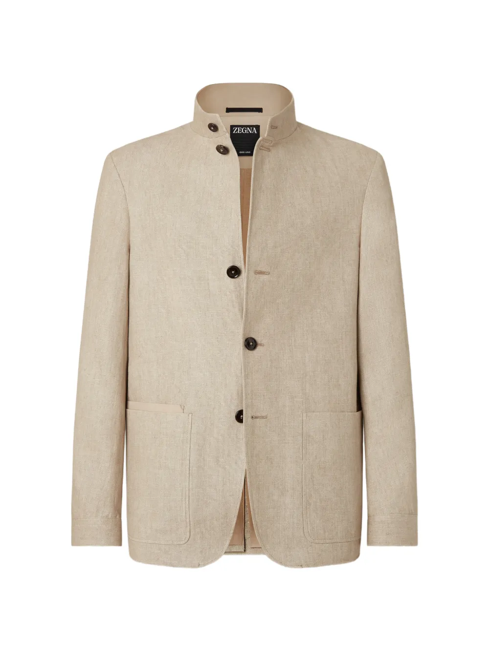 Zegna Oasi Count II linen jacket - Toni neutri
