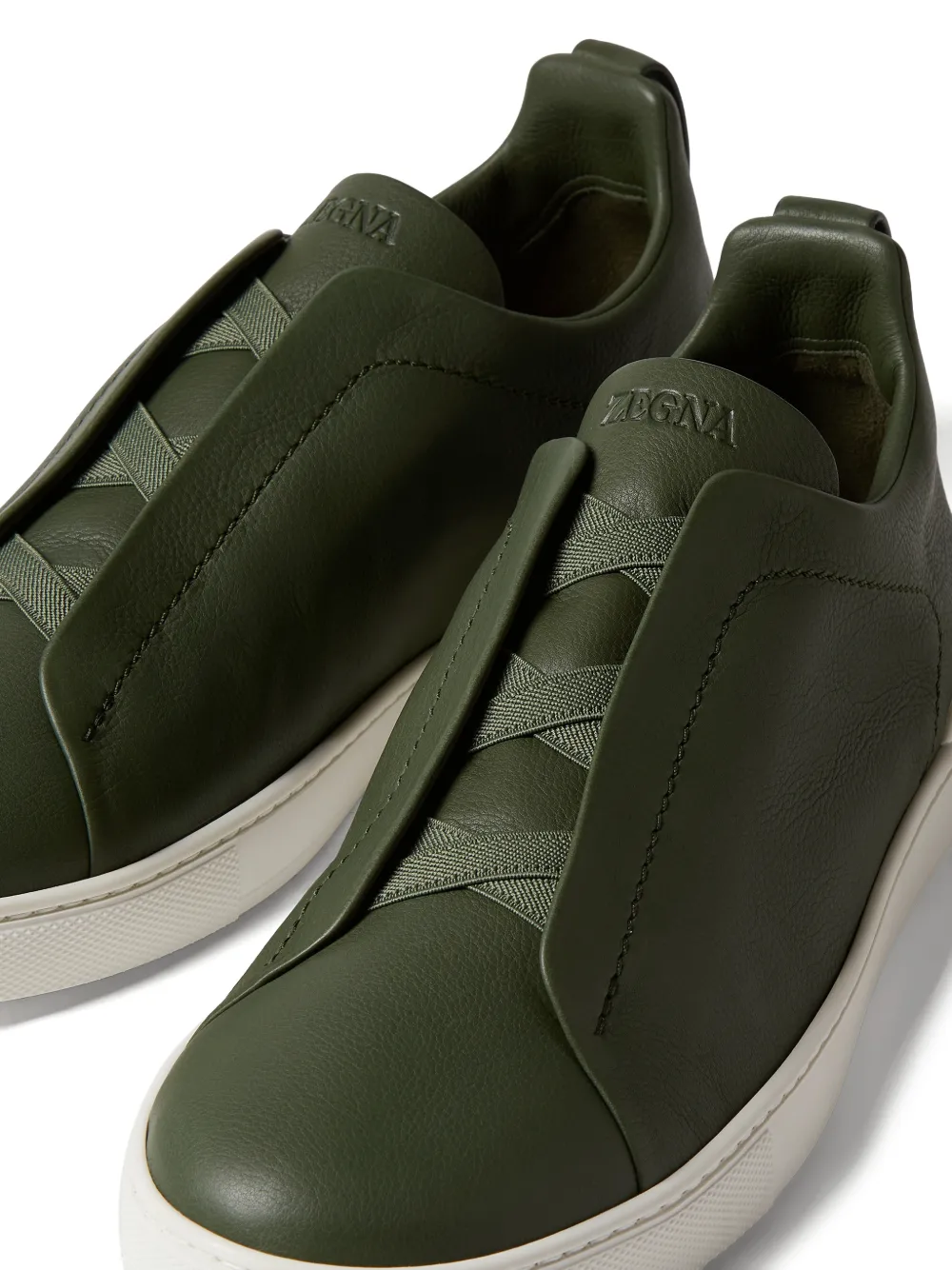 Zegna Triple-Stitch™ sneakers Groen