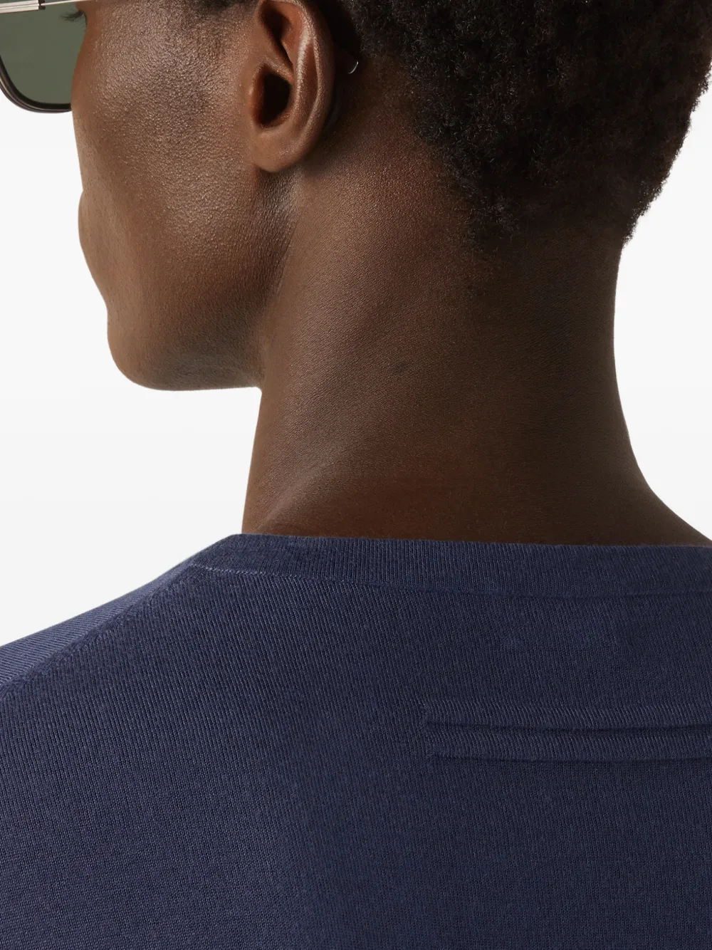 Zegna Trui met ronde hals Blauw