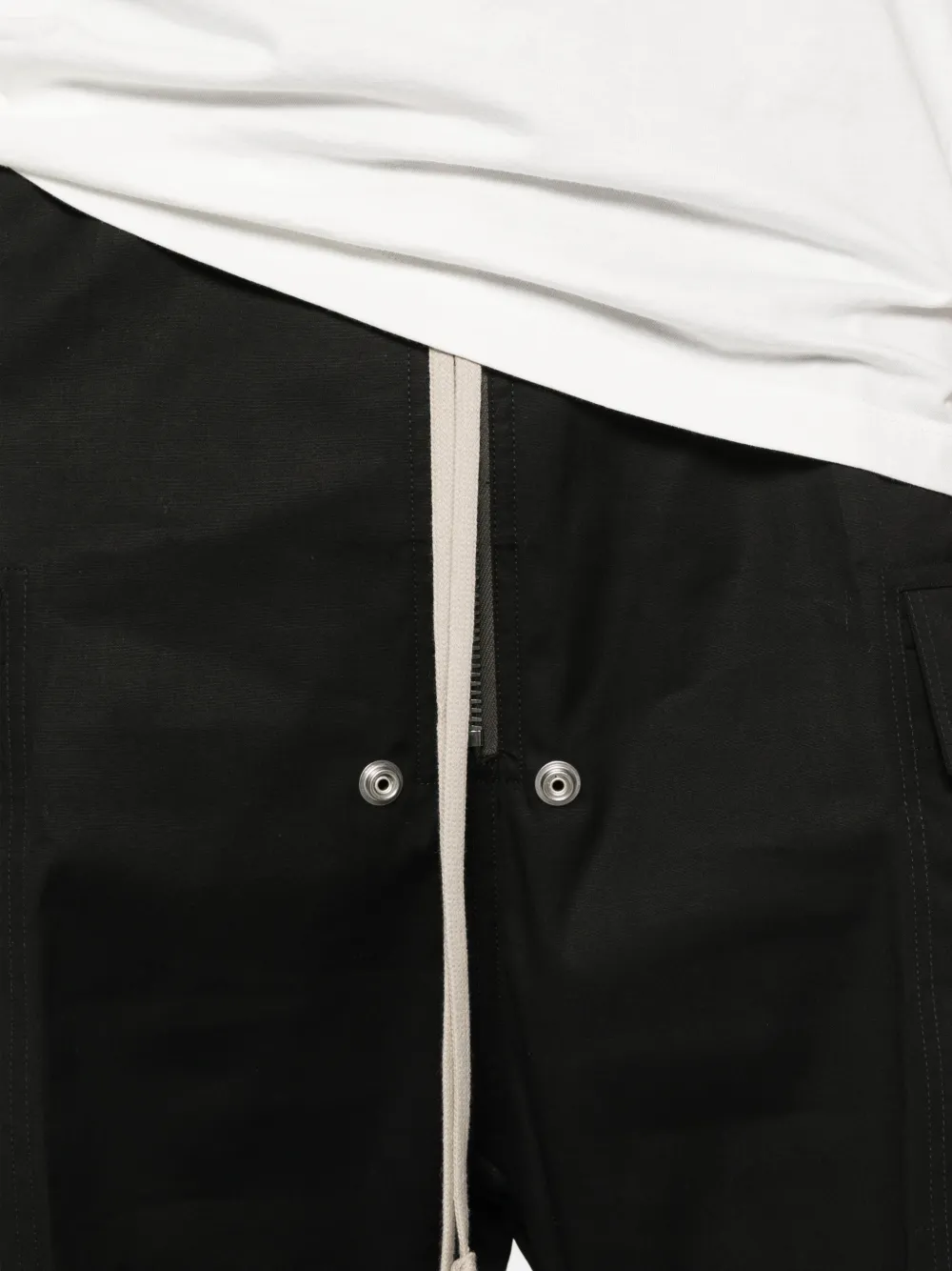 Rick Owens Cargobela shorts Zwart