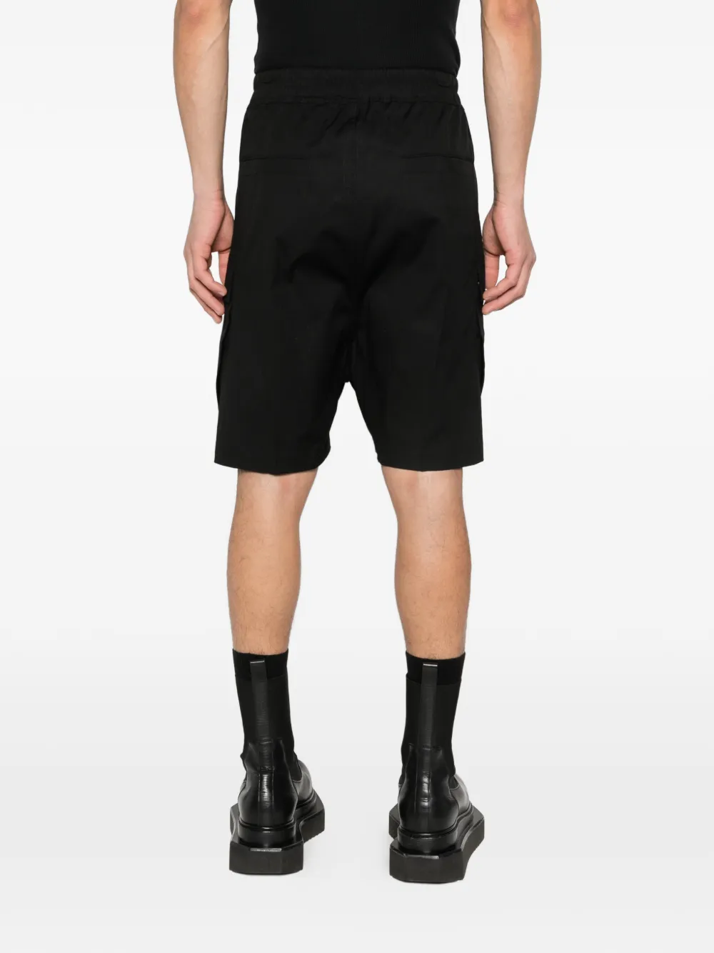 Rick Owens Cargobela shorts Zwart