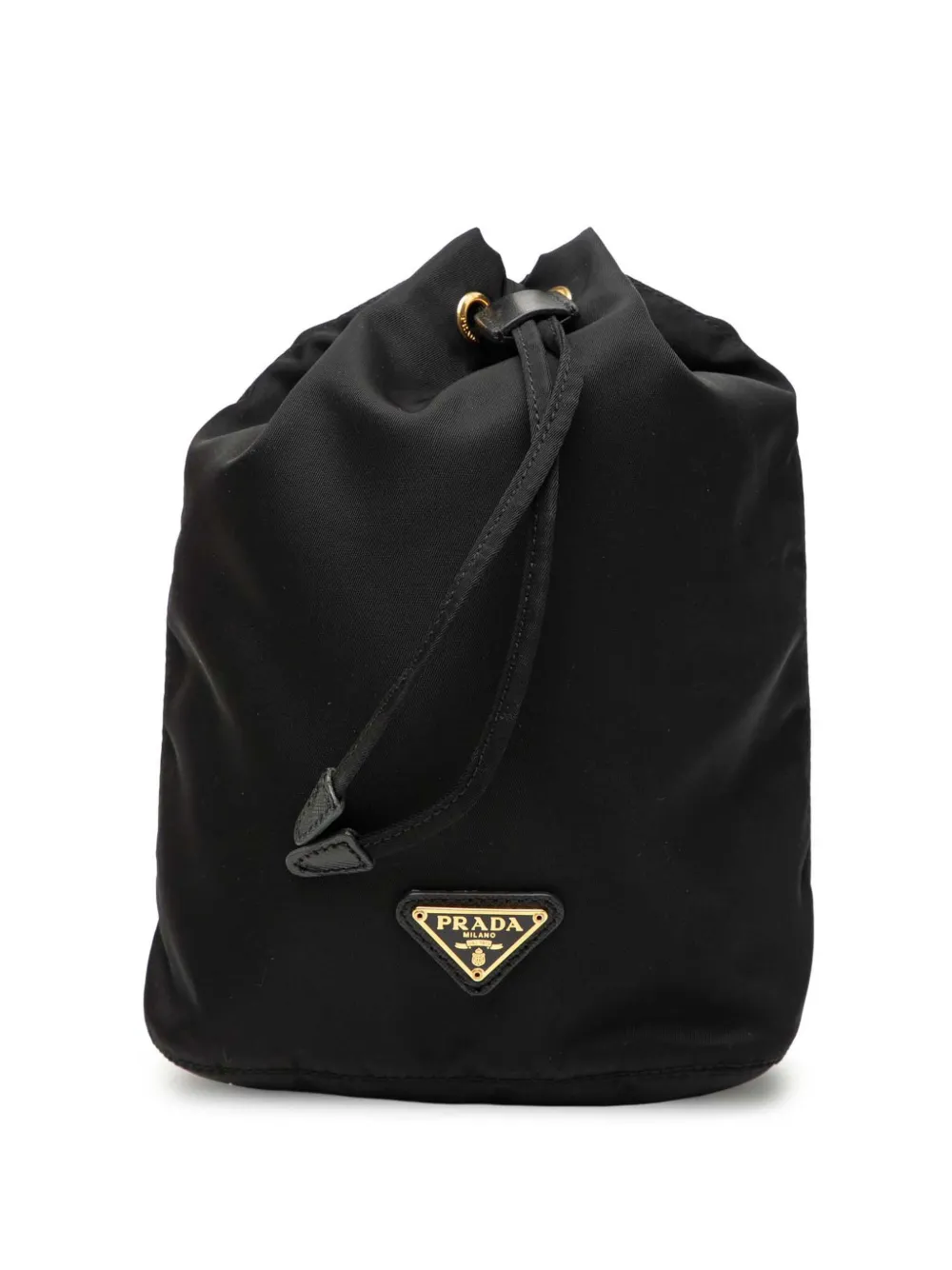 Prada Pre-Owned 2000-2013 Tessuto Drawstring Pouch bucket bag | Black | Image 1