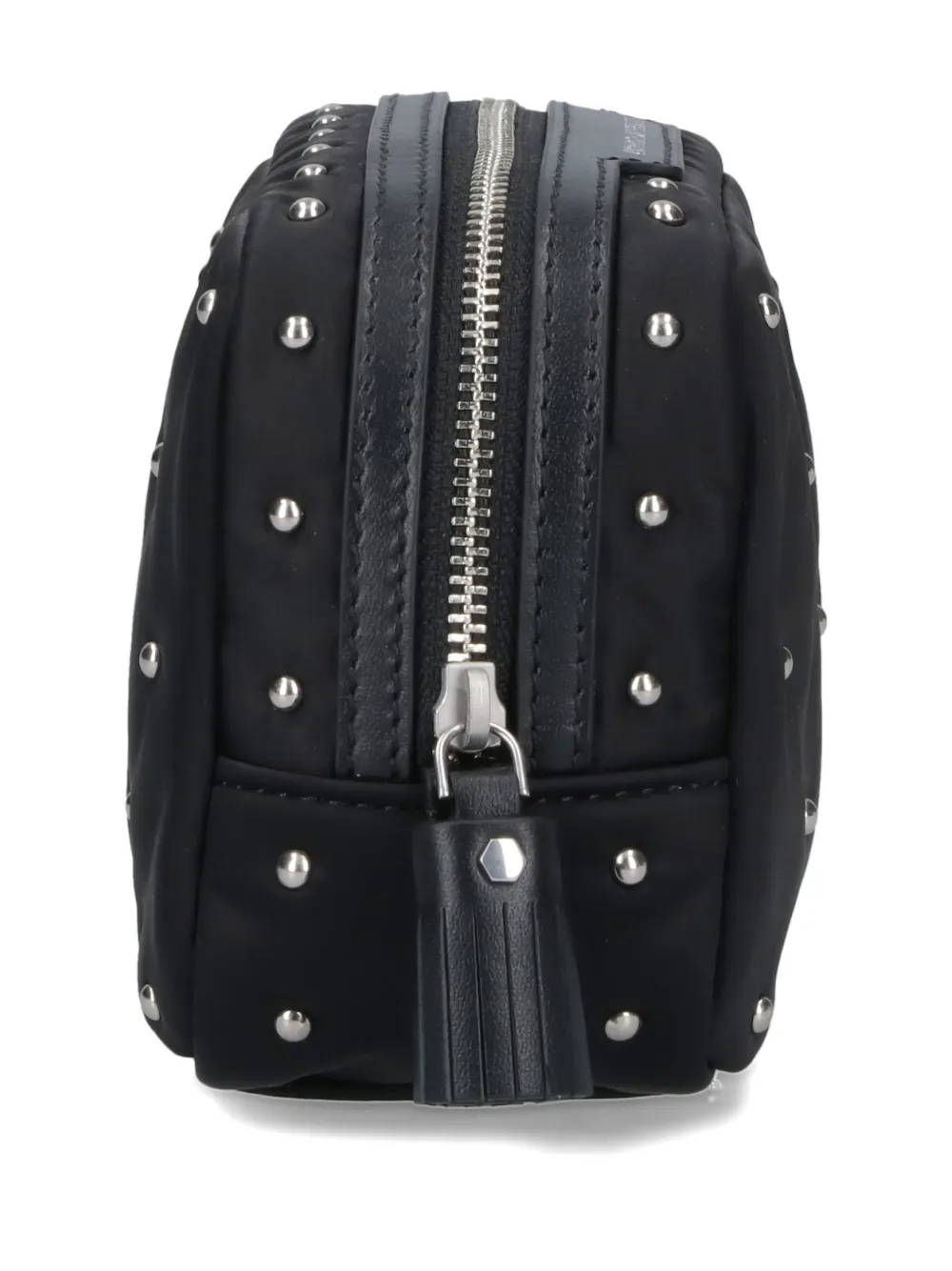 Anya Hindmarch ジップアップ クラッチバッグ | ブラック | FARFETCH JP
