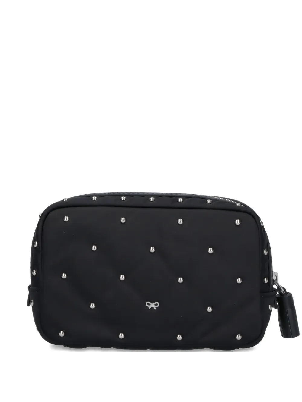 Anya Hindmarch zip-up clutch bag - Nero