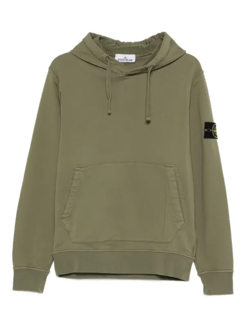 Stone Island pouch pocket hooded sweatshirt