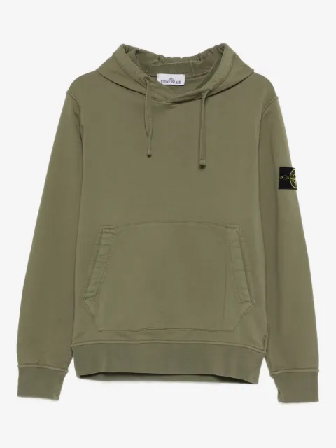 Stone Island pouch pocket hooded sweatshirt