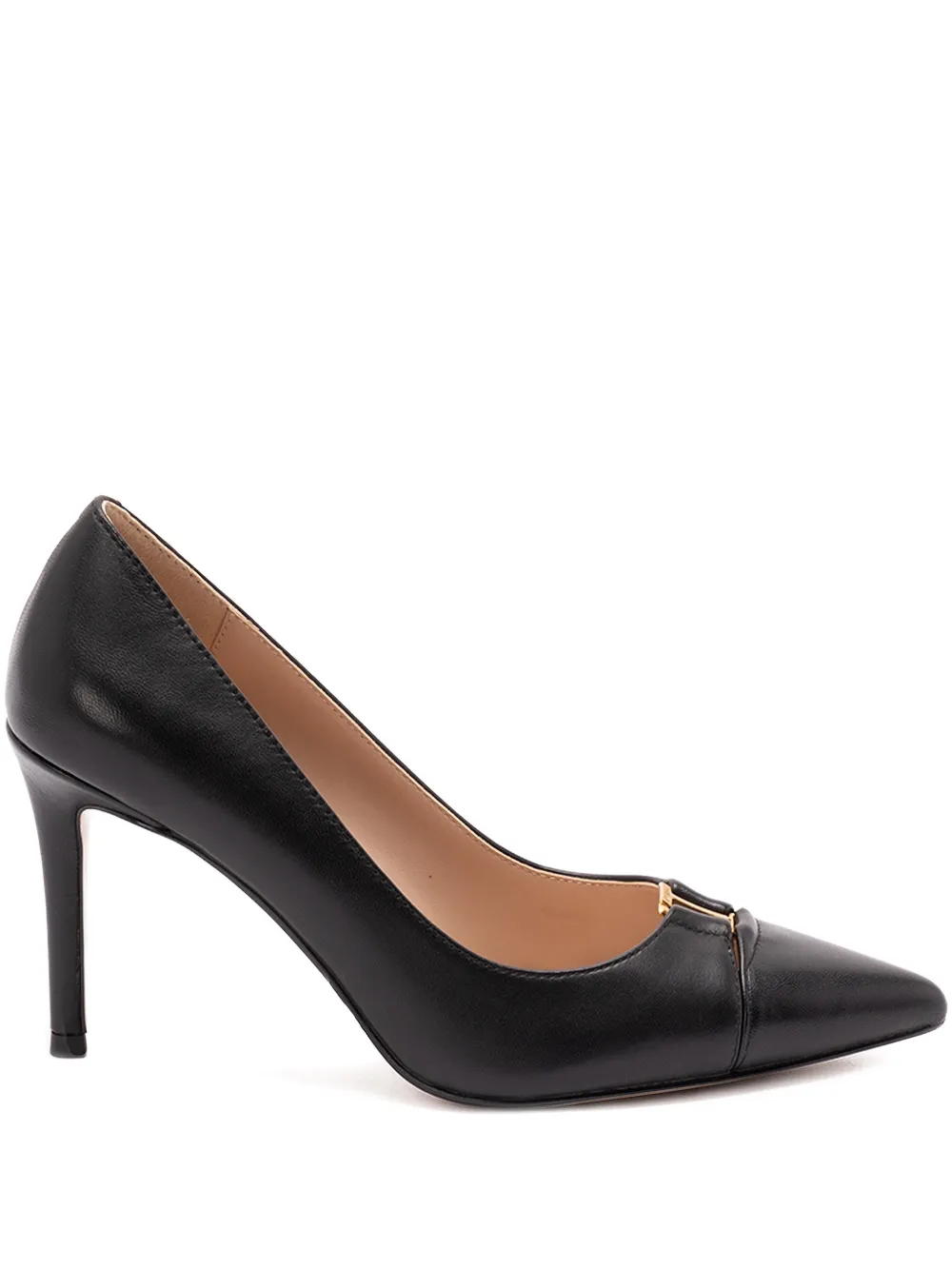 TWINSET detail pointed pumps Zwart