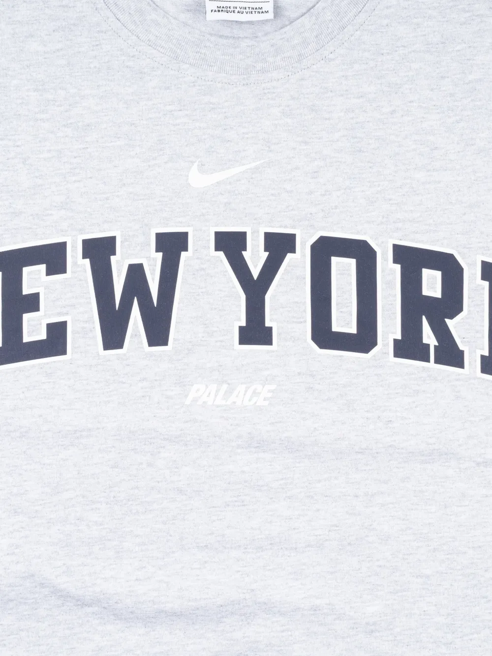 Palace x Nike crew-neck T-shirt - Grijs