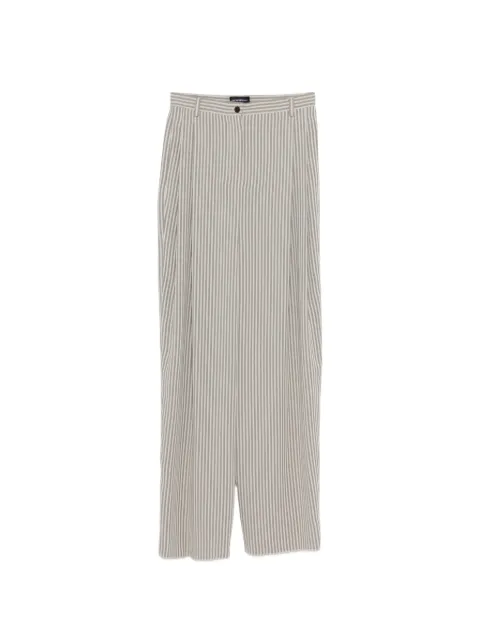 Emporio Armani striped trousers