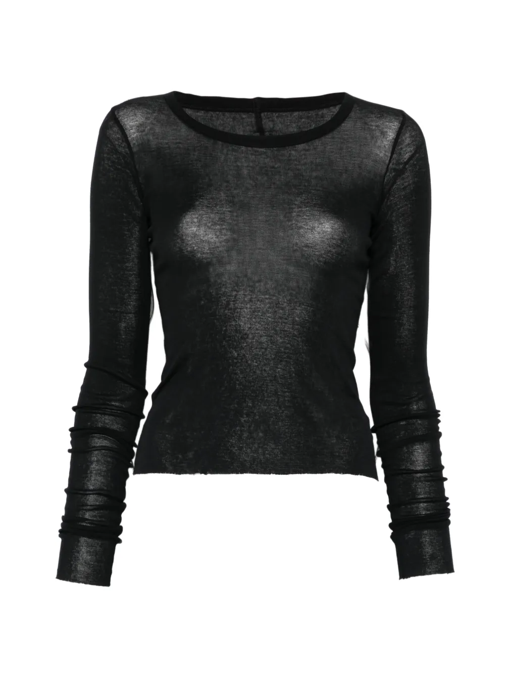 Rick Owens crew neck top - Nero