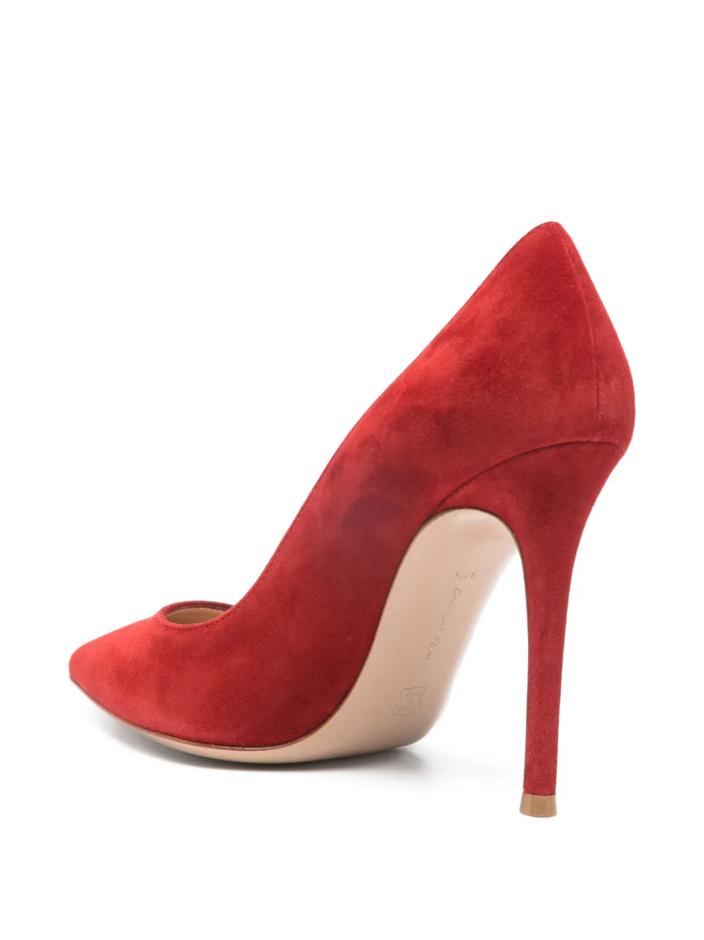 Gianvito Rossi Pumps met puntige neus Rood