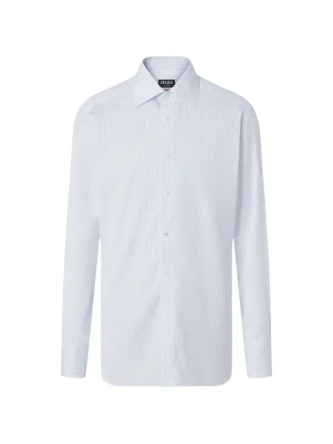 Zegna striped cotton shirt
