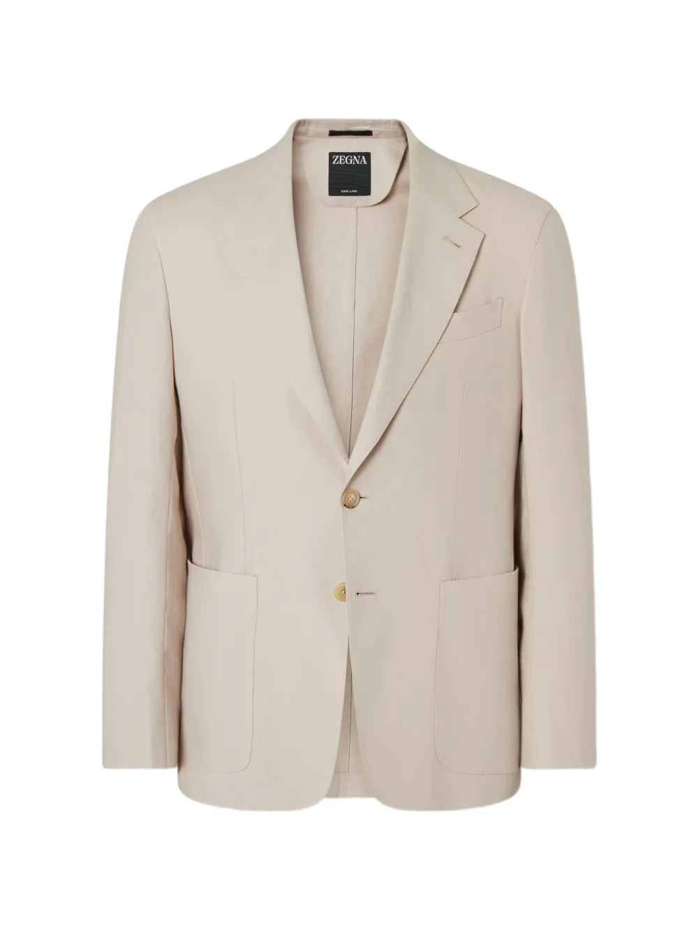 Zegna Giacca in lino - Toni neutri