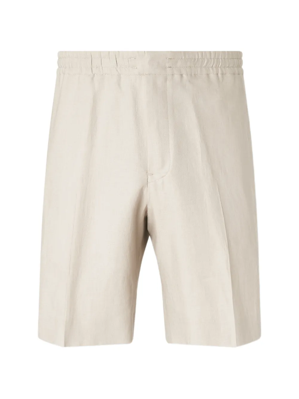 Zegna Shorts Oasi Lino - Bianco