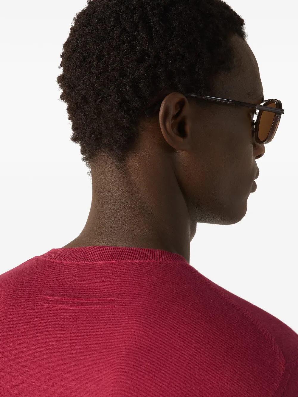 Zegna Katoenen T-shirt Rood