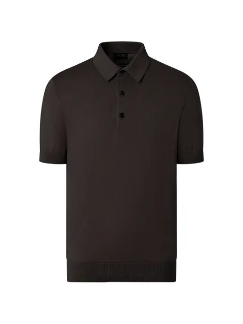 Zegna cotton polo shirt