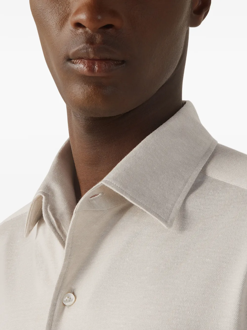 Zegna Beige overhemd