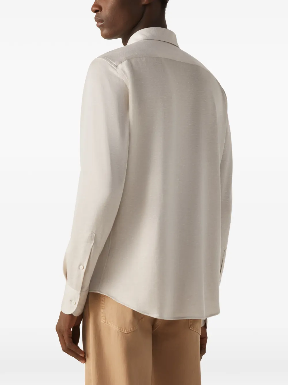 Zegna Beige overhemd