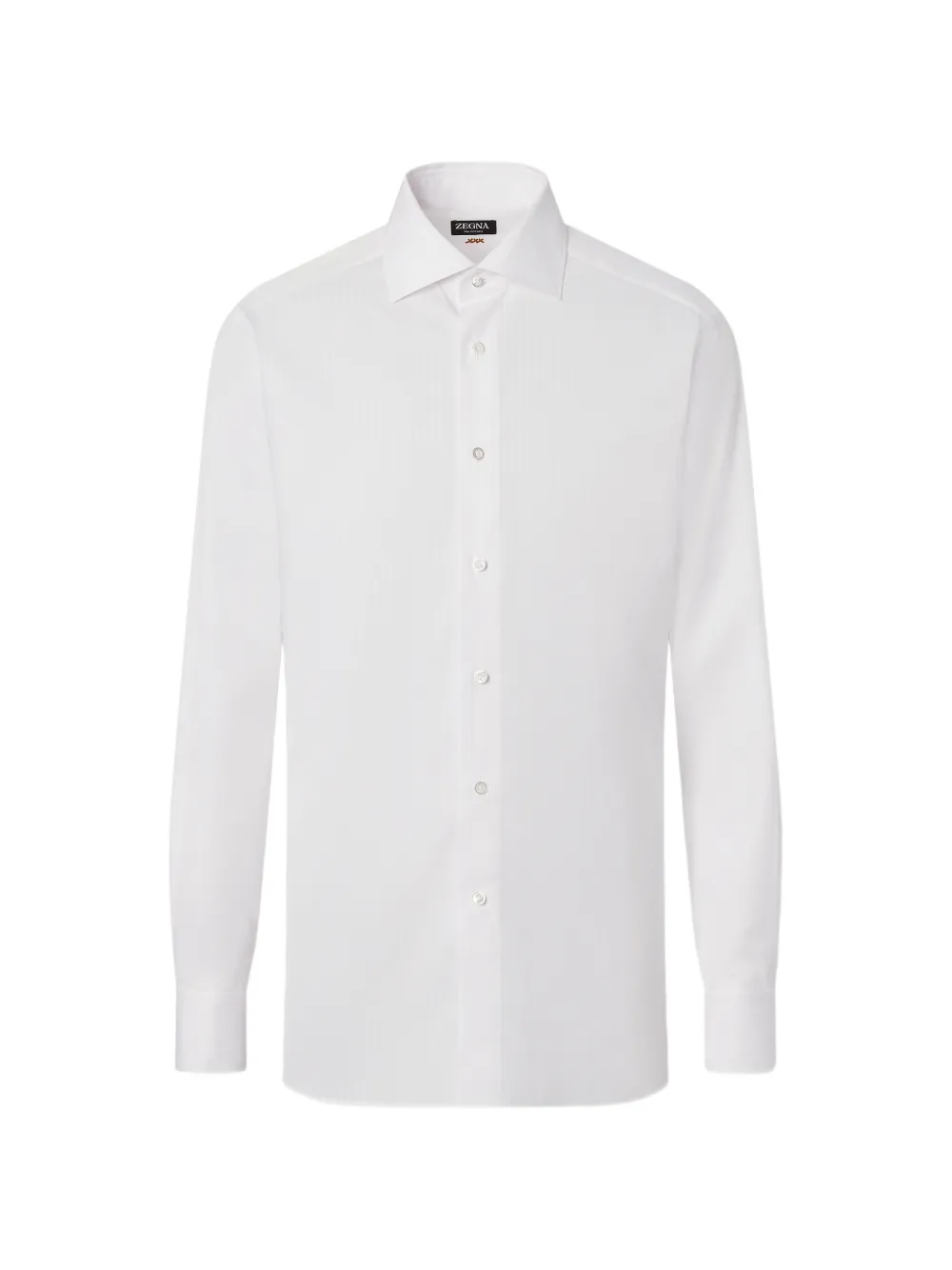 Zegna button-up cotton shirt - Bianco