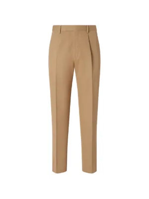 Zegna Oasi Linen Trousers | Neutrals | FARFETCH JO