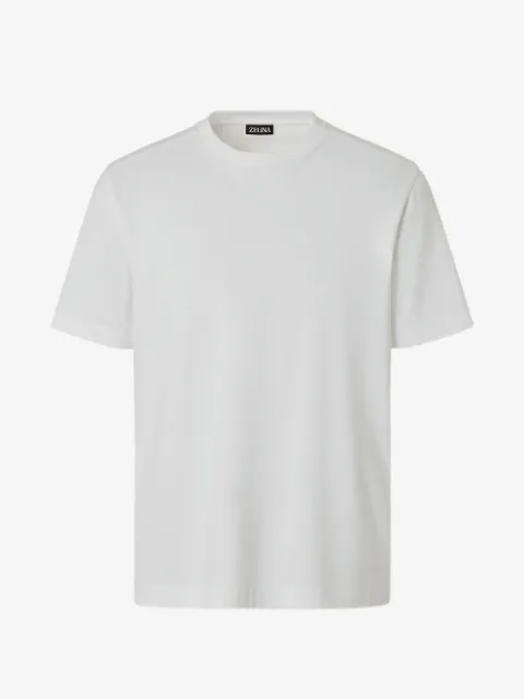 Zegna playera de algodón