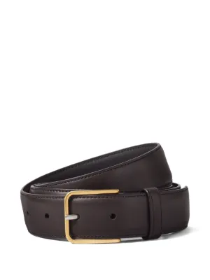 Zegna リバーシブル レザーベルト | ブラウン | FARFETCH JP