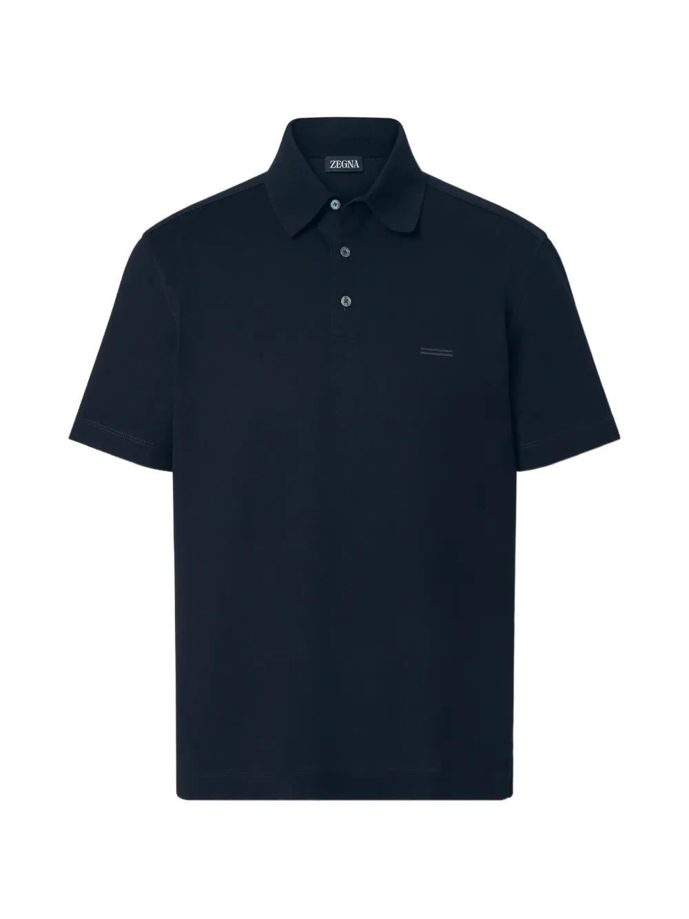 Zegna cotton polo shirt - Blu