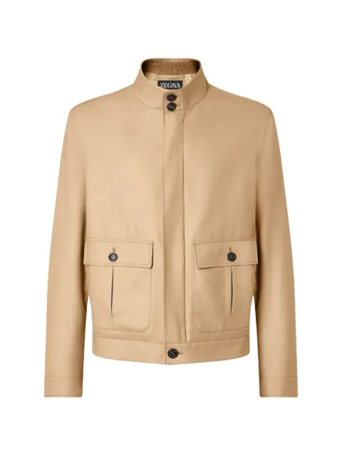 Zegna front-pocket jacket