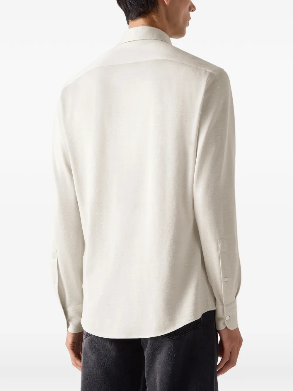 Zegna Overhemd Beige