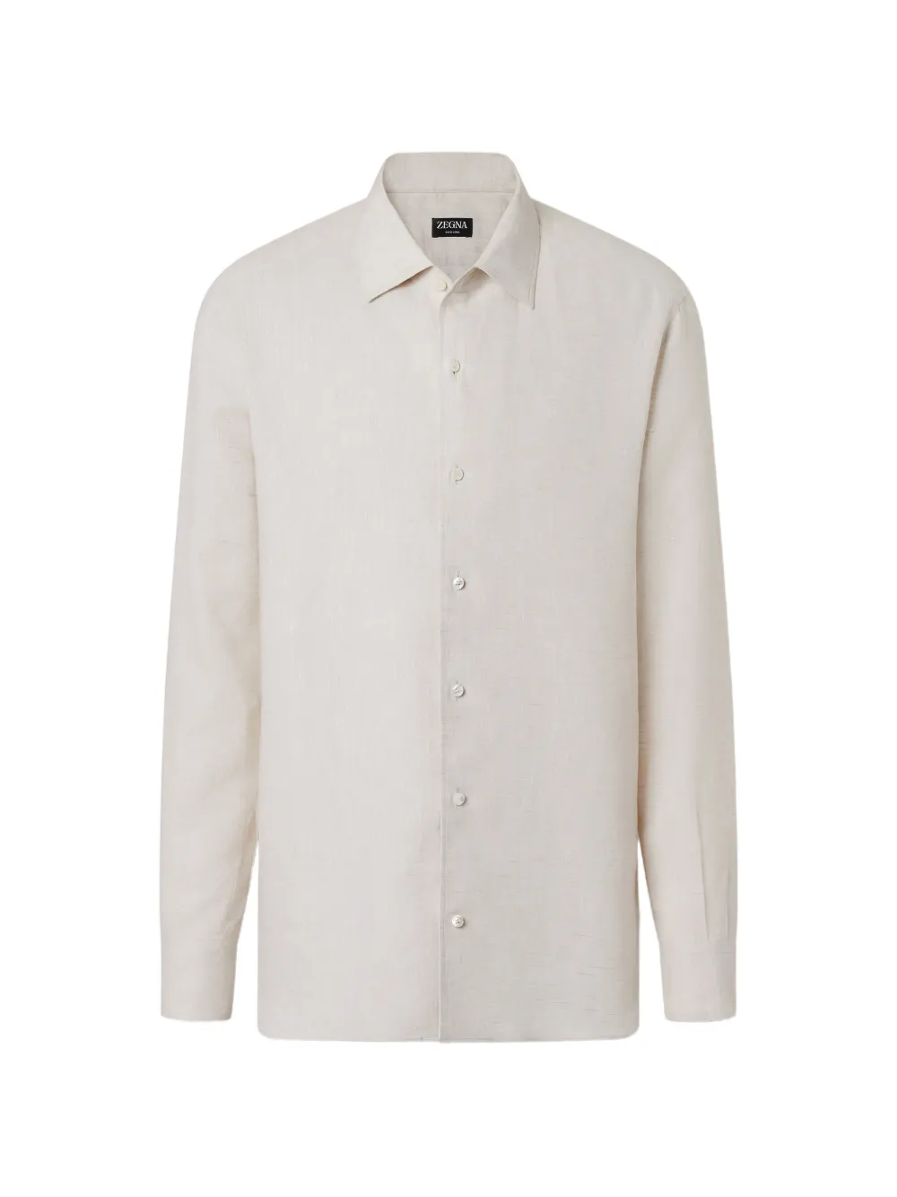 Zegna Camicia Oasi Lino - Toni neutri