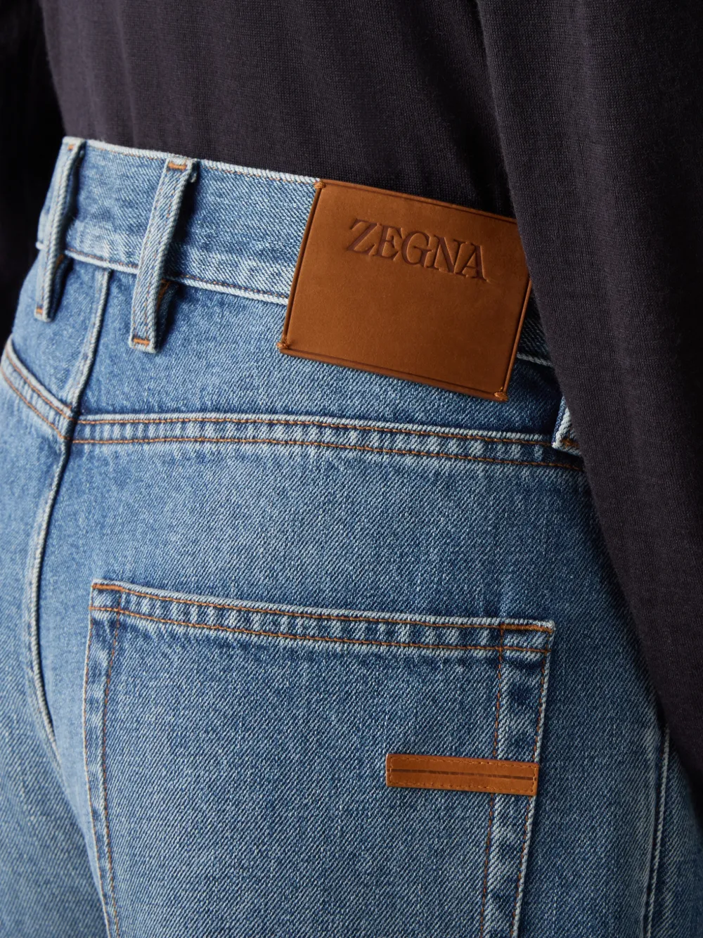 Zegna Jeans Blauw