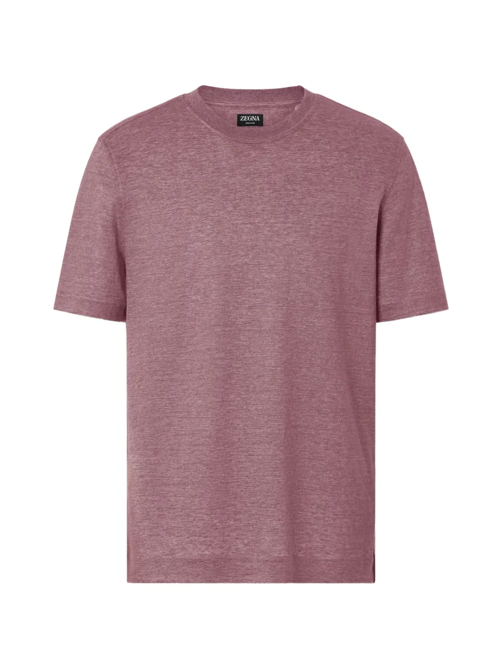 Zegna T-shirt Oasi Lino - Viola