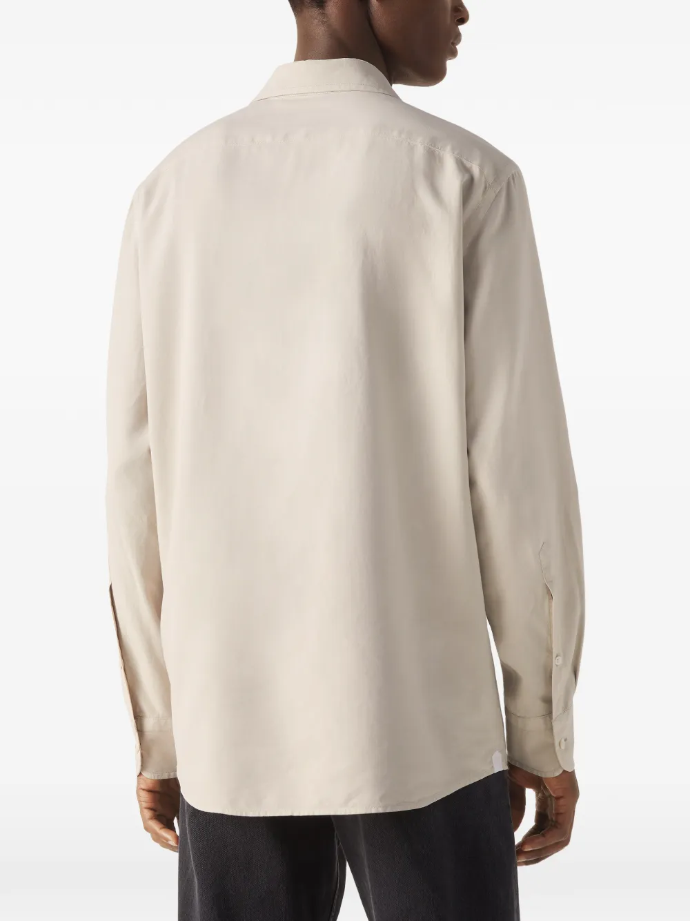 Zegna Overhemd met lange mouwen Beige