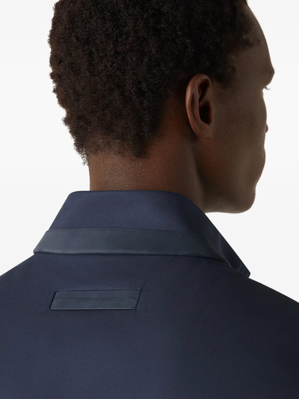 Zegna Motorin jack met rits Blauw
